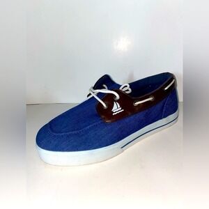 Sail Canvas‎ Men Lace Up Boat Shoes Size 8.5M Lightweight Breathable Comfortable
